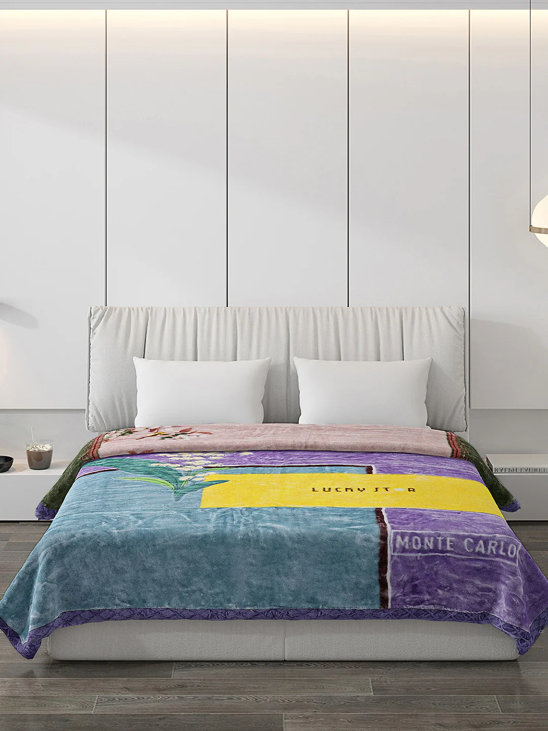 Printed Double Bed Blanket for Heavy Winter -2 Ply - Image 3
