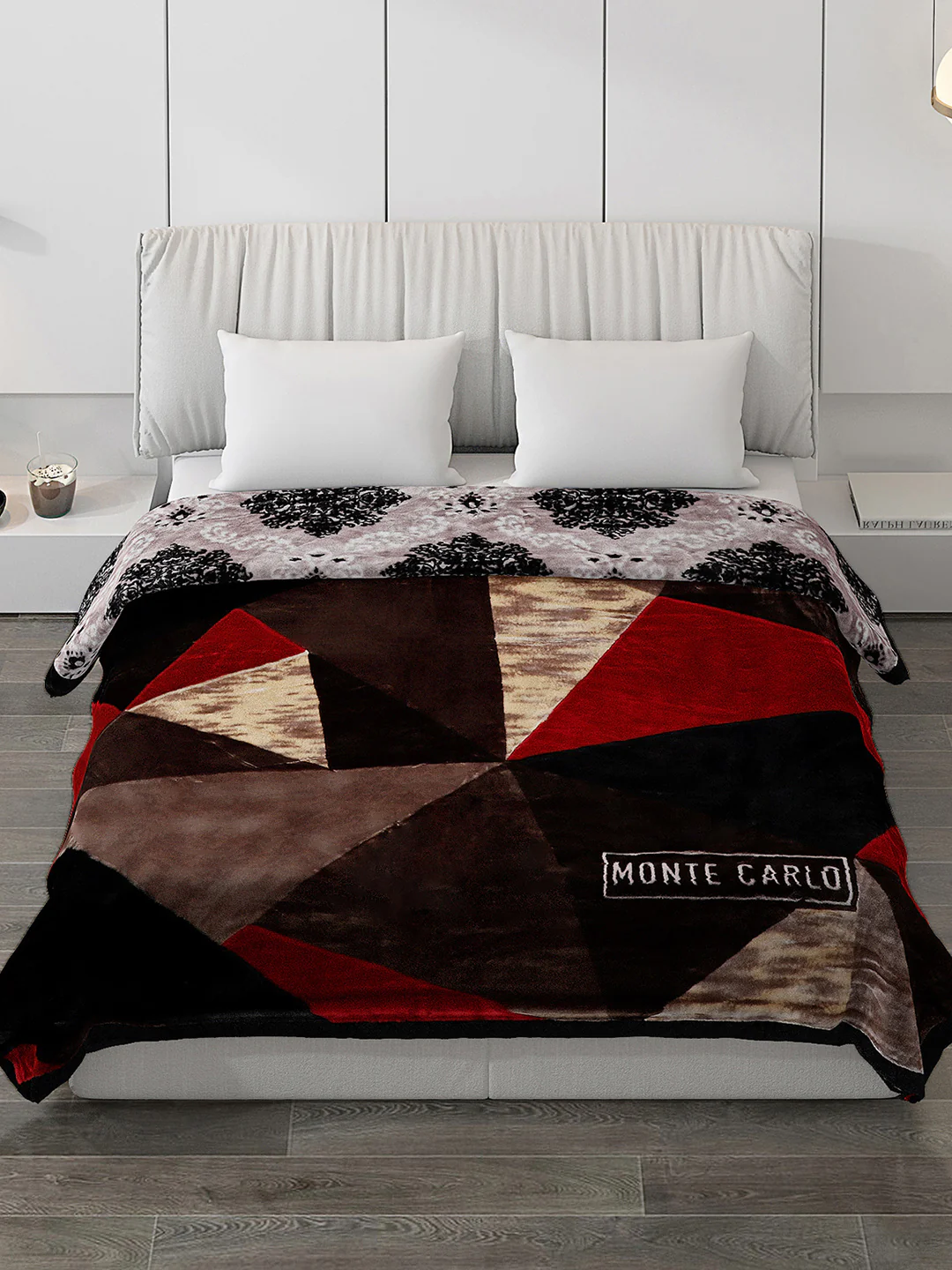 Printed Double Bed Blanket for Heavy Winter -2 Ply - Image 4