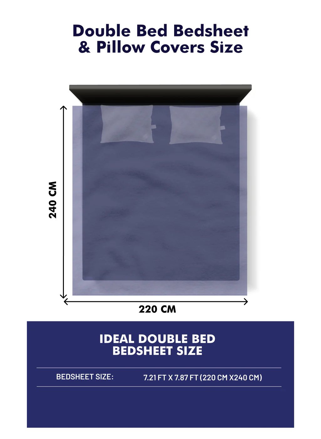 Printed Double Bed Blanket for Heavy Winter -2 Ply - Image 5