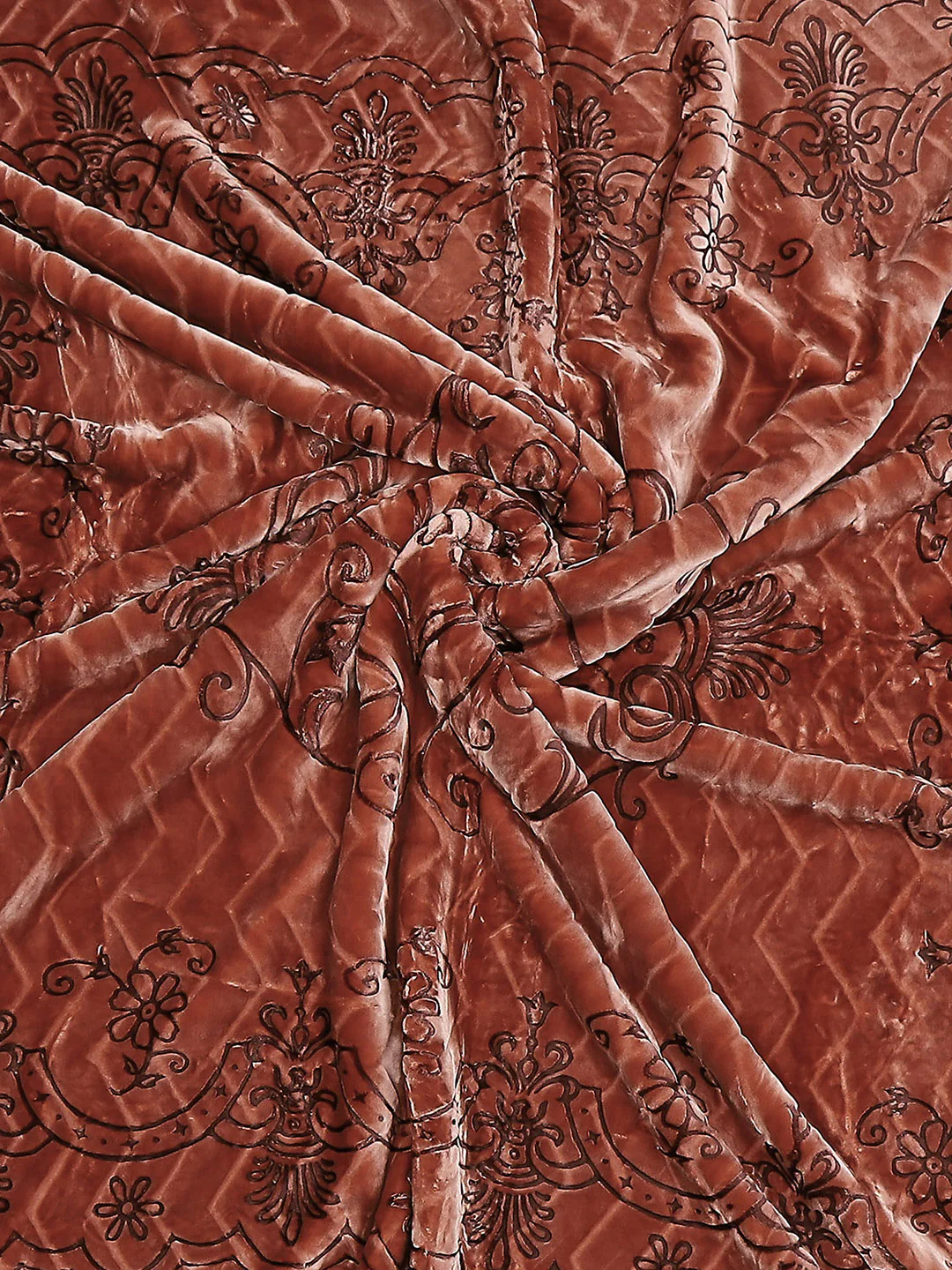 Printed Double Bed Blanket for Heavy Winter -2 Ply - Image 7