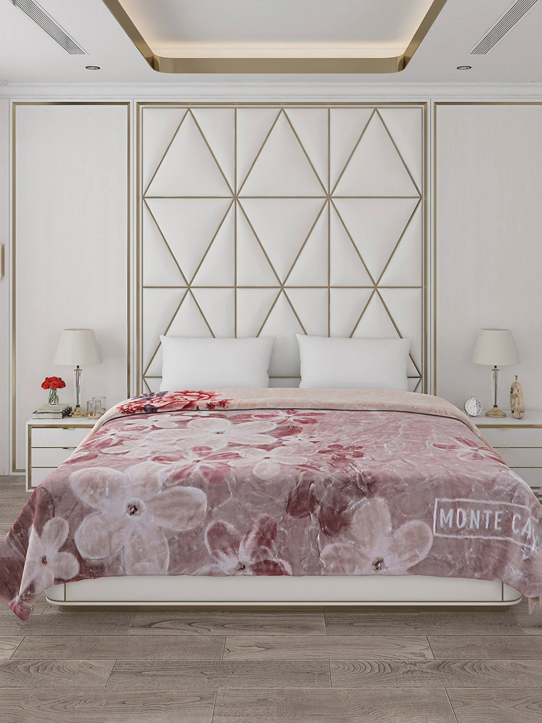 Printed Double Bed Blanket for Heavy Winter -2 Ply - Image 3
