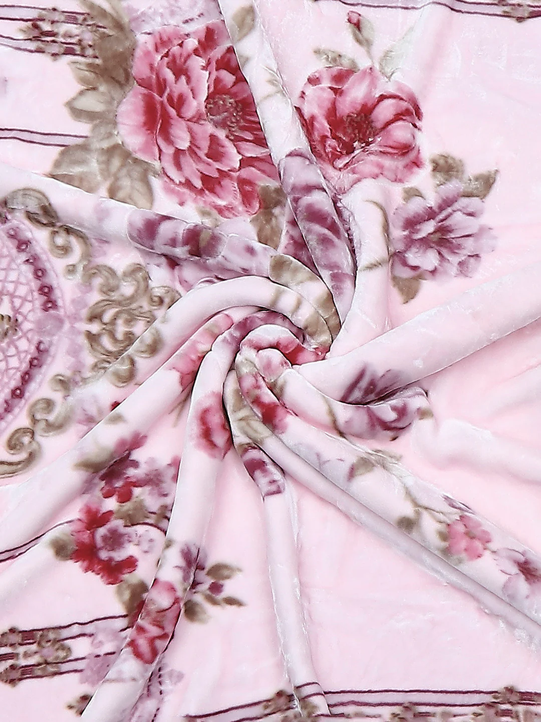 Printed Double Bed Blanket for Heavy Winter -2 Ply - Image 11