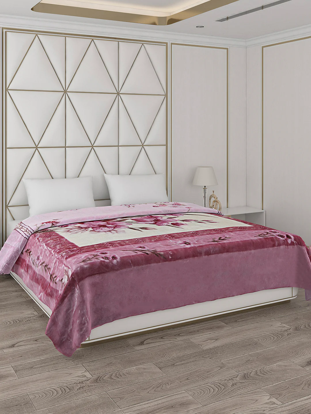 Printed Double Bed Blanket for Heavy Winter -2 Ply - Image 5
