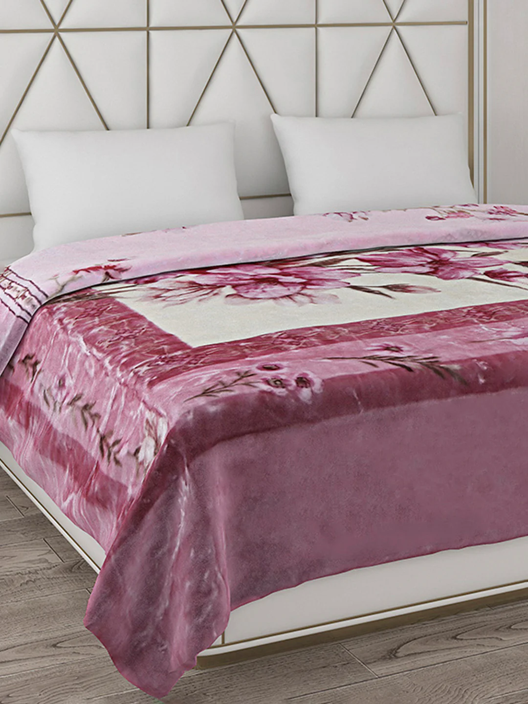 Printed Double Bed Blanket for Heavy Winter -2 Ply - Image 6