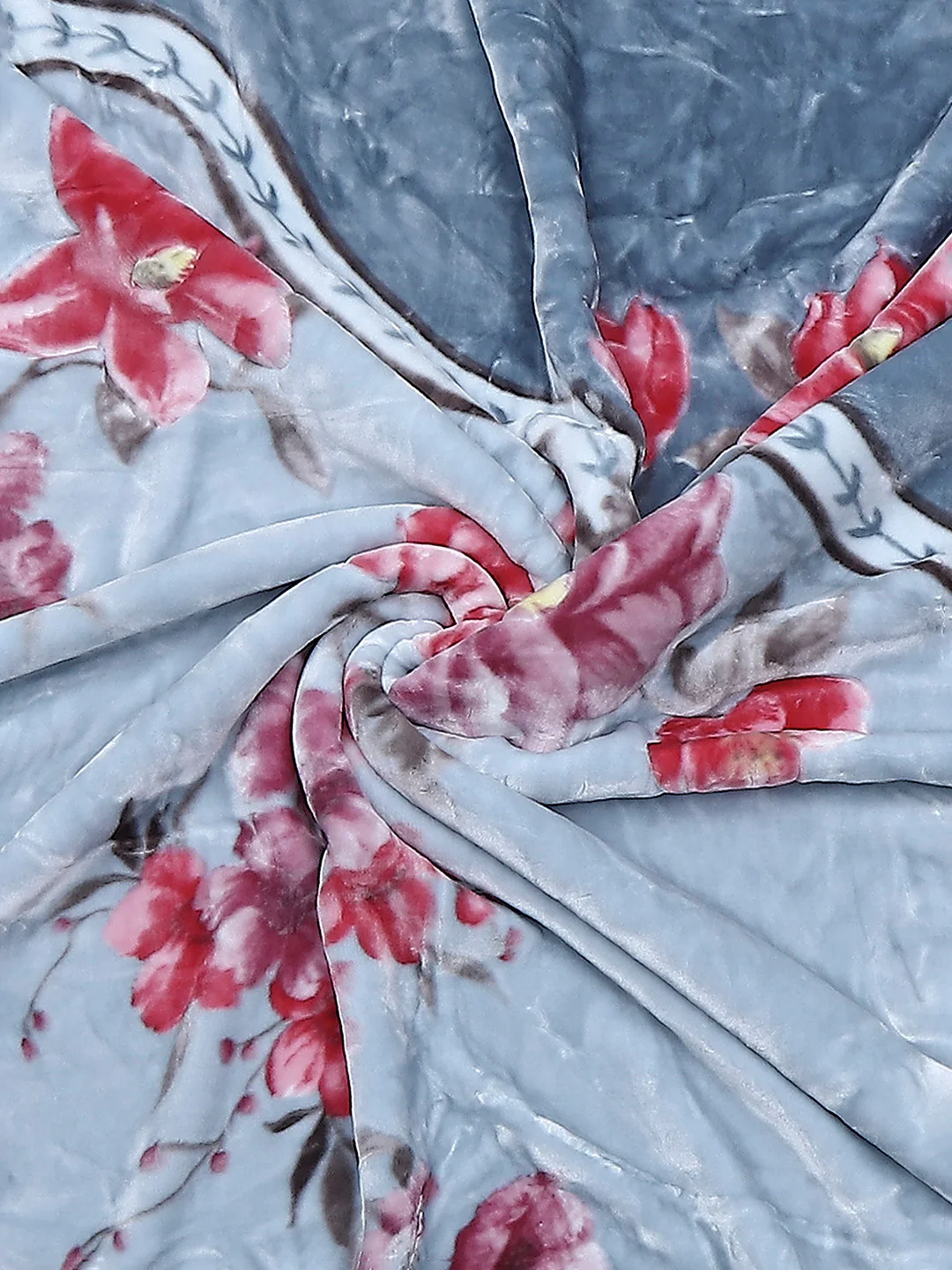 Printed Double Bed Blanket for Heavy Winter -2 Ply - Image 11