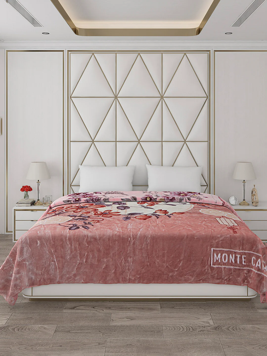 Printed Double Bed Blanket for Heavy Winter -2 Ply - Image 3