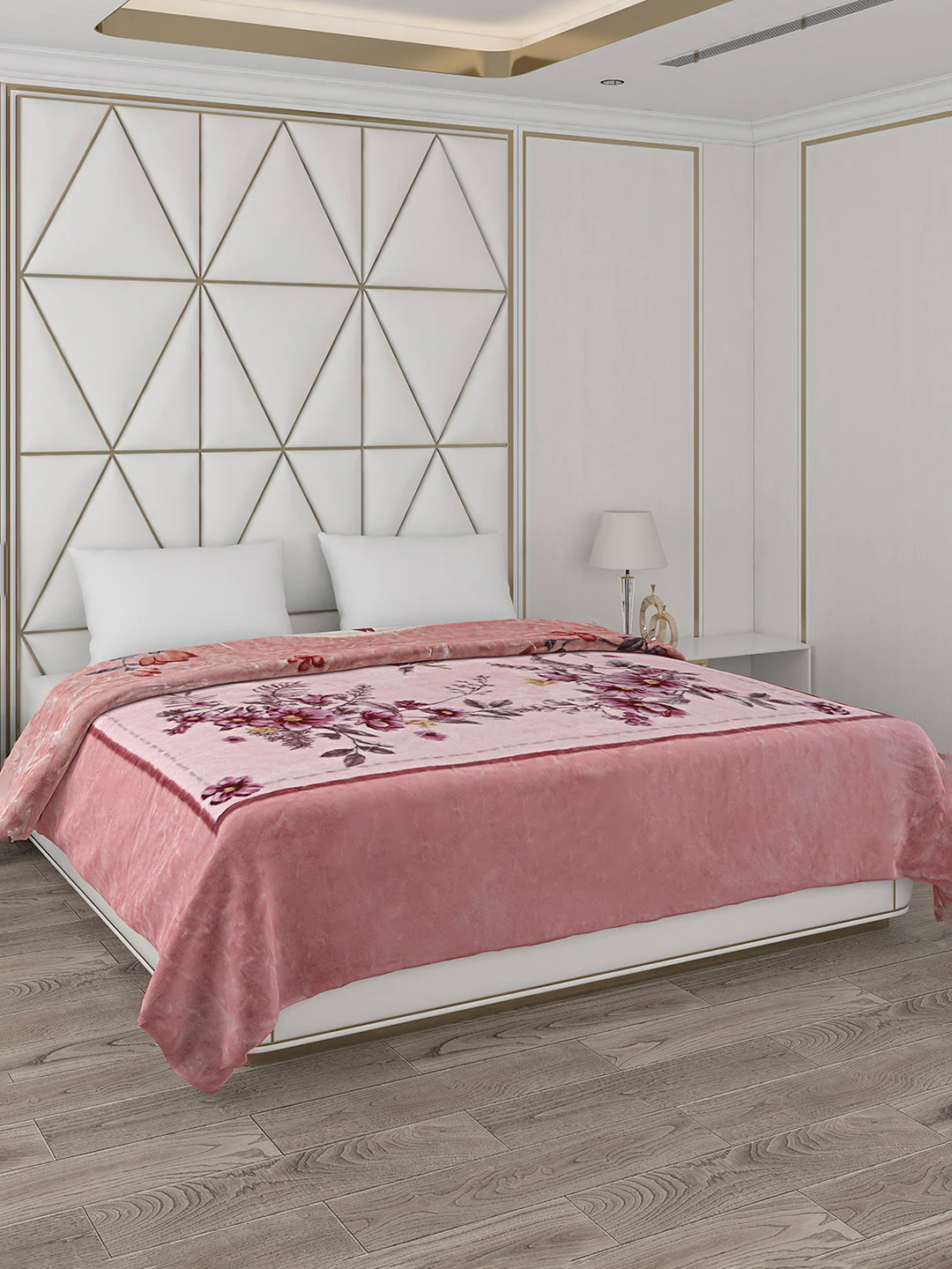Printed Double Bed Blanket for Heavy Winter -2 Ply - Image 5