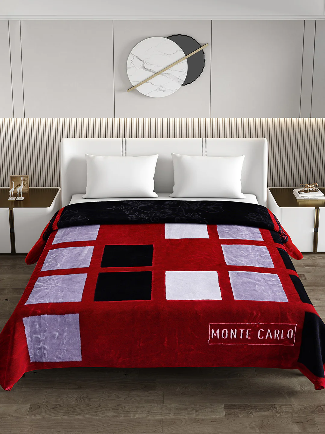 Printed Double Bed Blanket for Heavy Winter -2 Ply - Image 3