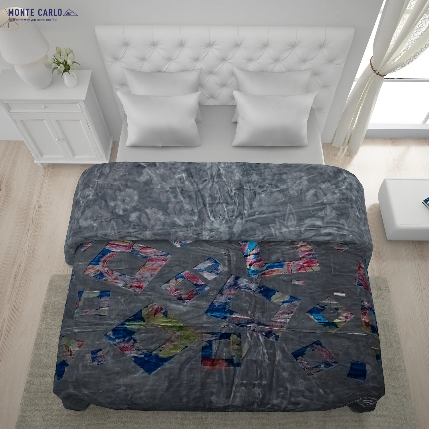 Printed Double Bed Blanket for Heavy Winter -2 Ply - Image 4