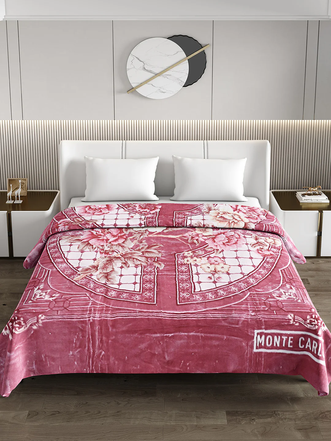 Printed Double Bed Blanket for Heavy Winter -2 Ply - Image 3
