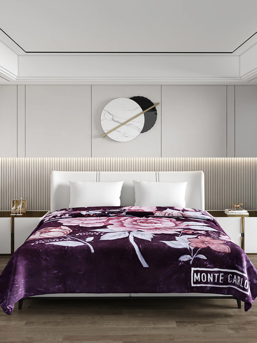 Printed Double Bed Blanket for Heavy Winter -2 Ply - Image 2