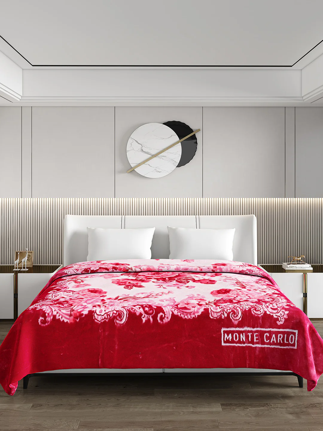Printed Double Bed Blanket for Heavy Winter -2 Ply - Image 2