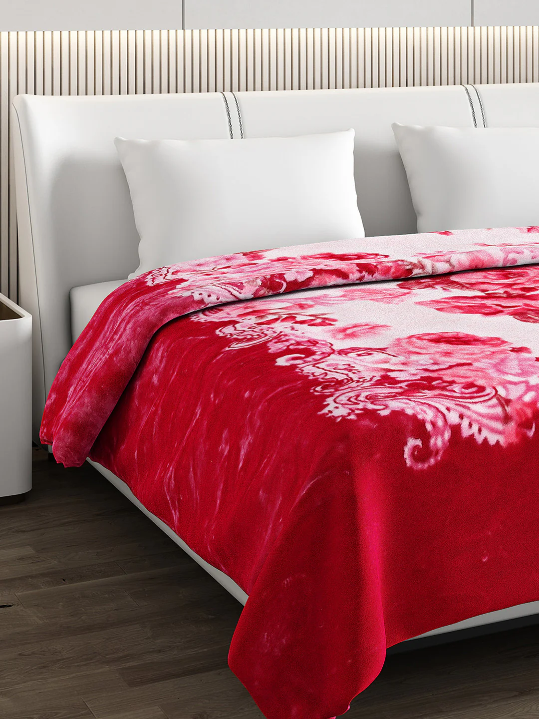 Printed Double Bed Blanket for Heavy Winter -2 Ply - Image 4