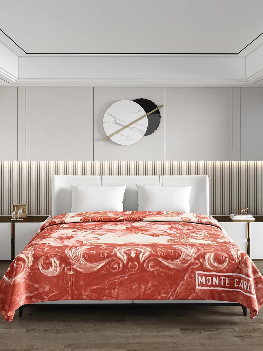 Printed Double Bed Blanket for Heavy Winter -2 Ply - Image 2