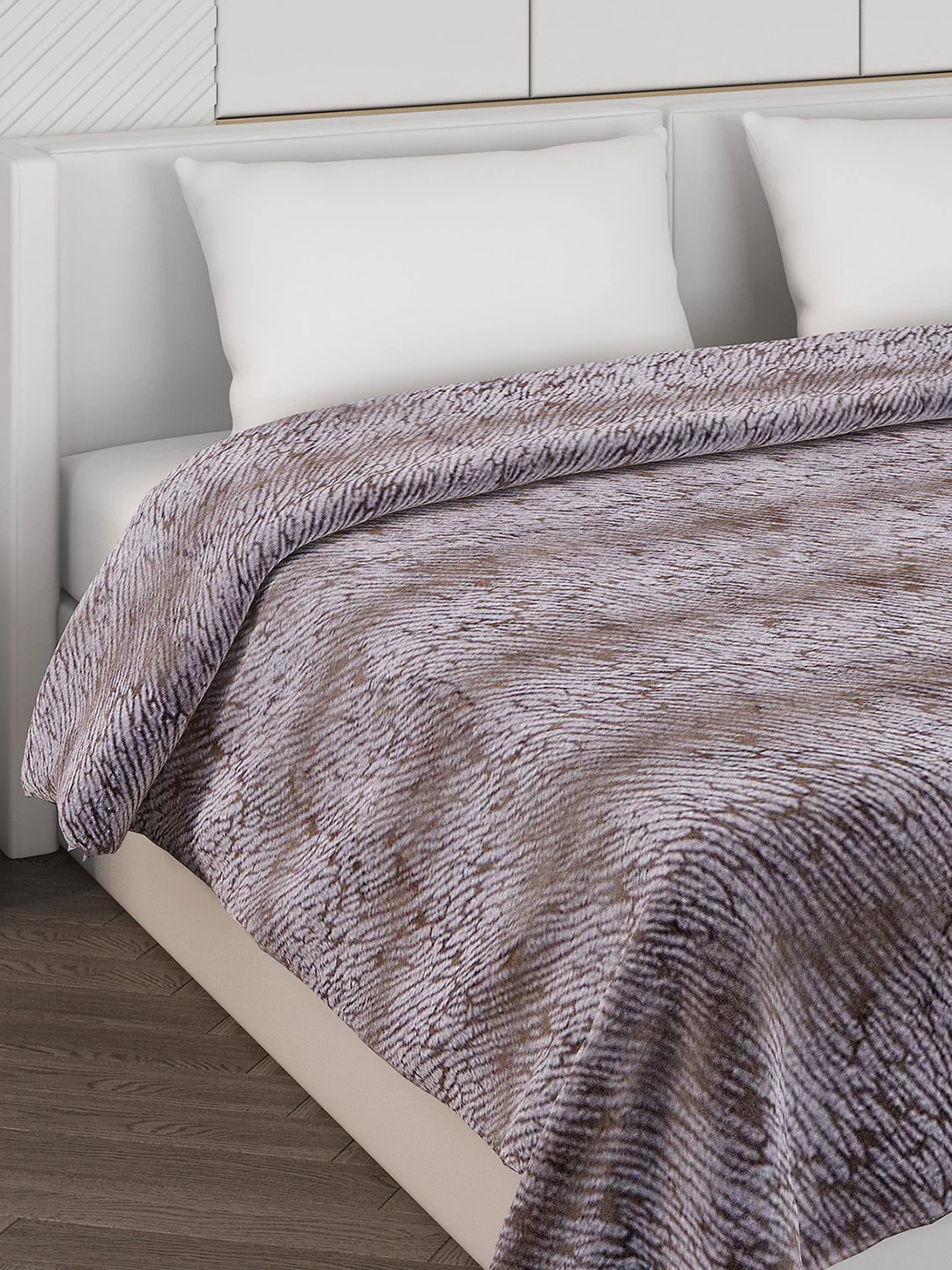 Printed Double Bed Blanket for Heavy Winter -2 Ply - Image 4