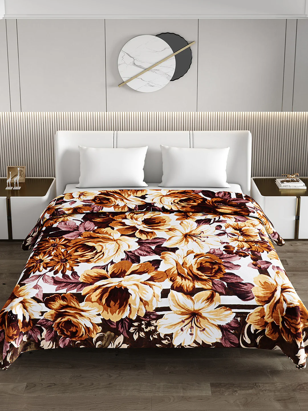 Printed Double Bed Blanket for Heavy Winter -2 Ply - Image 3
