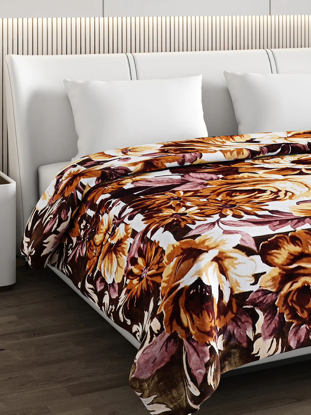 Printed Double Bed Blanket for Heavy Winter -2 Ply - Image 4