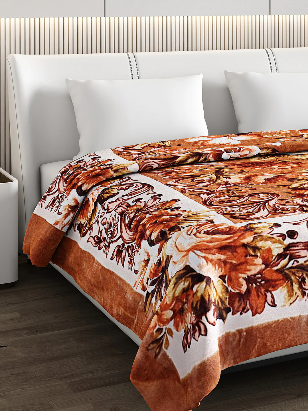 Printed Double Bed Blanket for Heavy Winter -2 Ply - Image 4