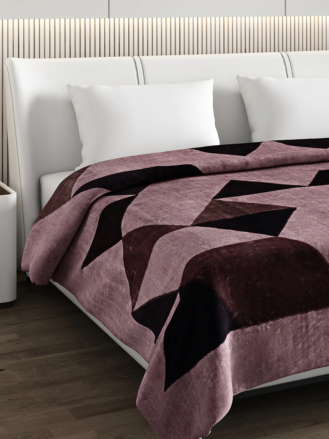 Printed Double Bed Blanket for Heavy Winter -2 Ply - Image 4