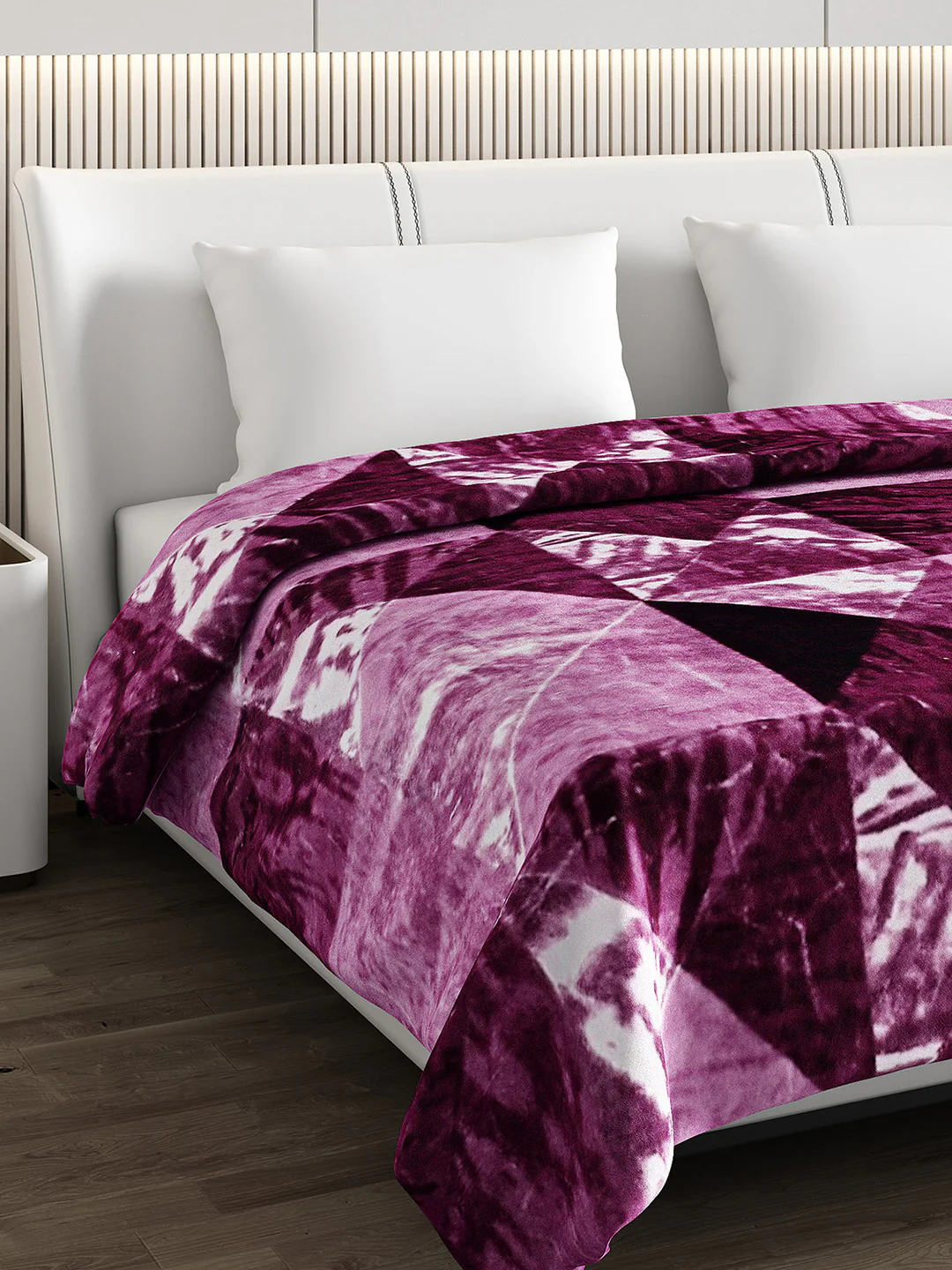 Printed Double Bed Blanket for Heavy Winter -2 Ply - Image 4