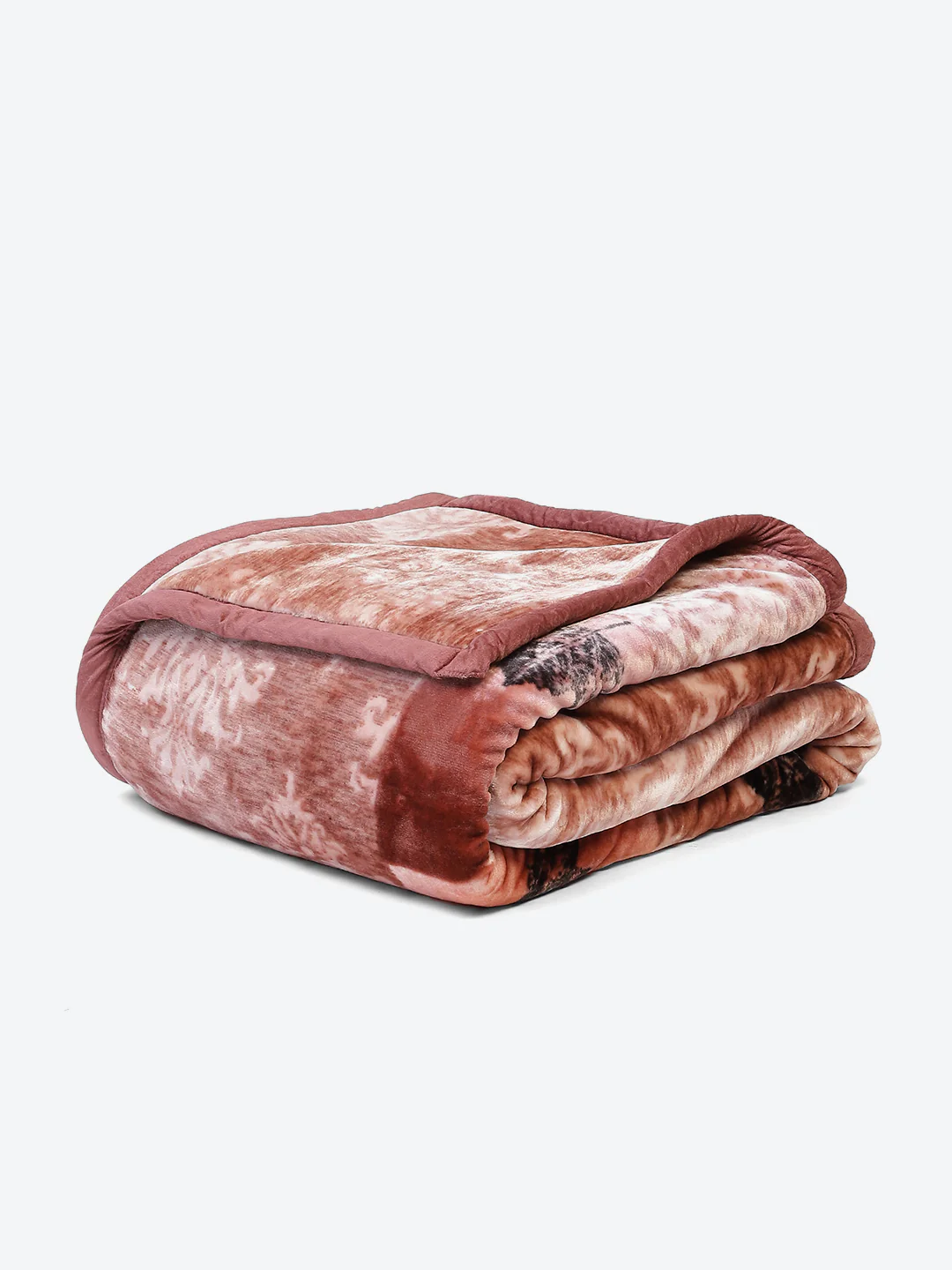 Printed Double Bed Blanket for Heavy Winter -2 Ply - Image 5