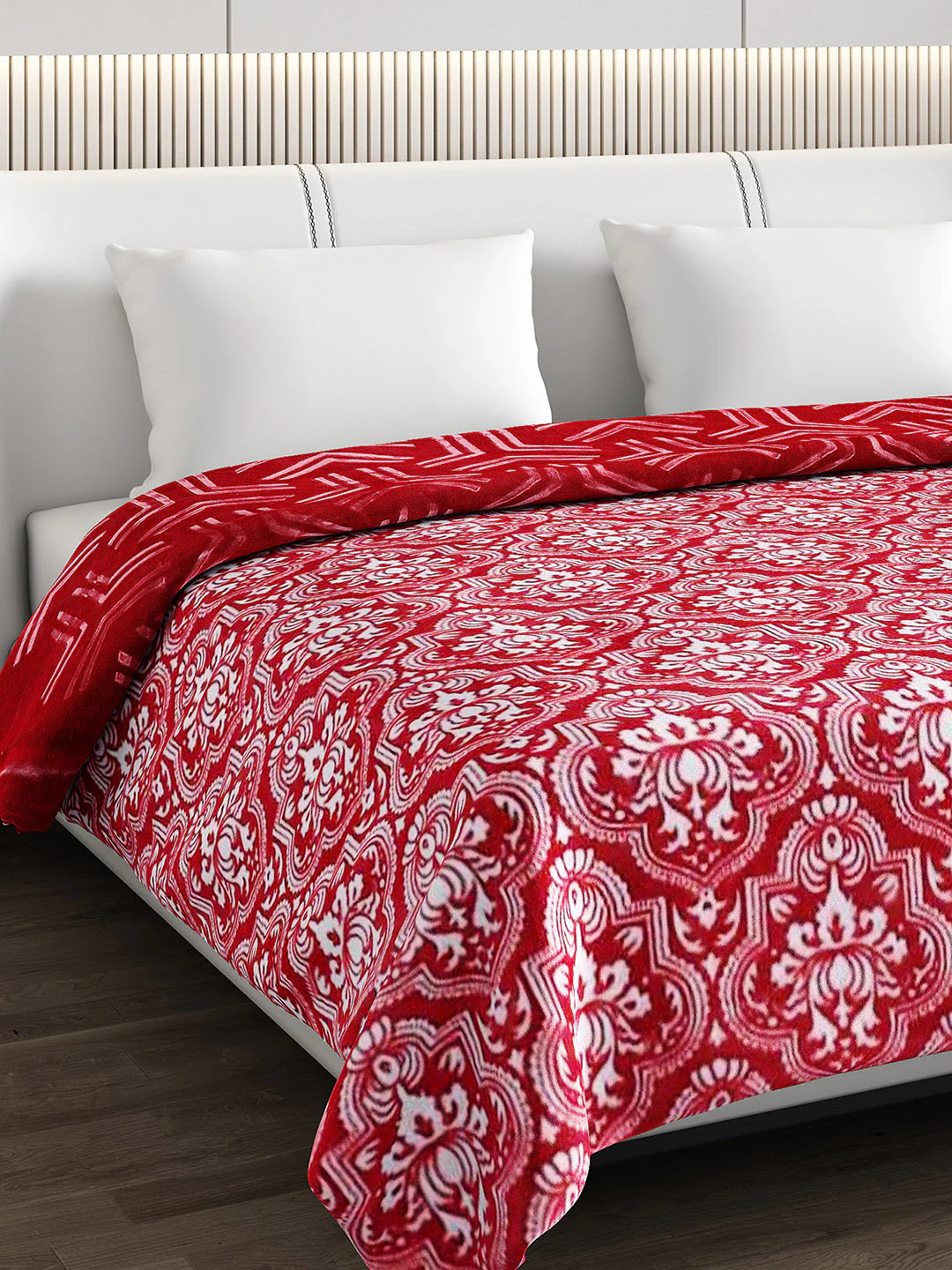 Printed Double Bed Blanket for Heavy Winter -2 Ply - Image 6