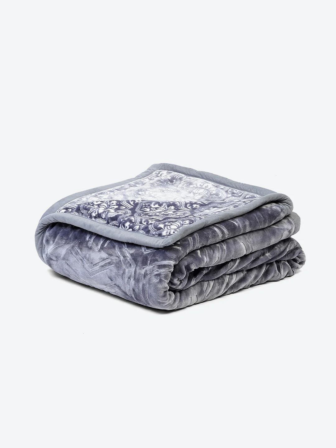 Printed Double Bed Blanket for Heavy Winter -2 Ply - Image 7
