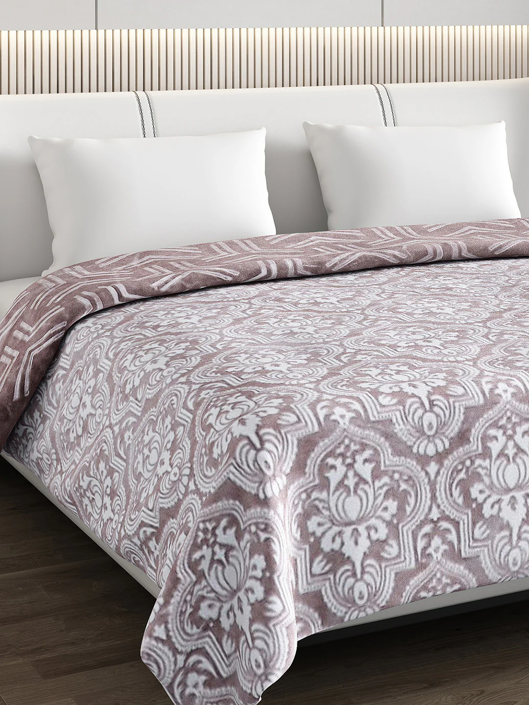 Printed Double Bed Blanket for Heavy Winter -2 Ply - Image 6