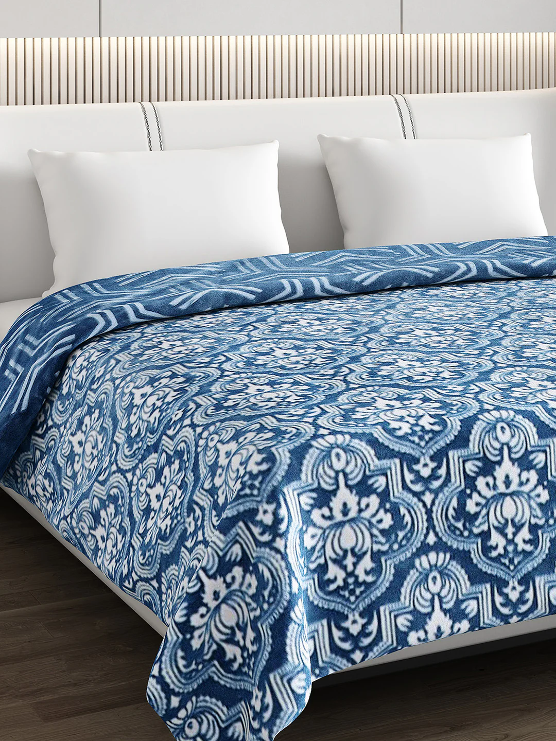 Printed Double Bed Blanket for Heavy Winter -2 Ply - Image 6
