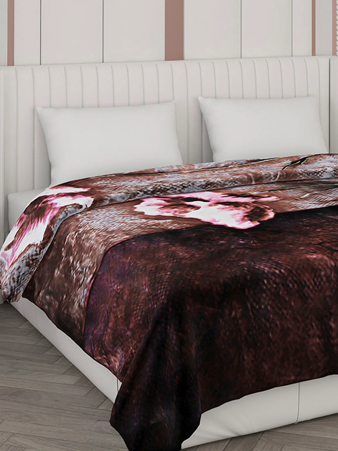 Printed Double Bed Blanket for Heavy Winter -2 Ply - Image 4