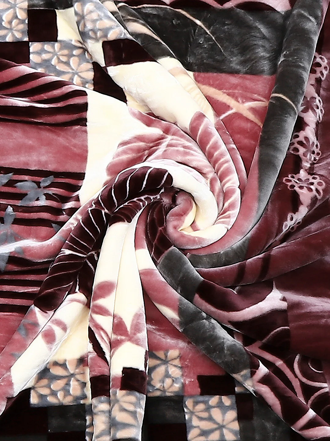 Printed Double Bed Blanket for Heavy Winter -2 Ply - Image 7