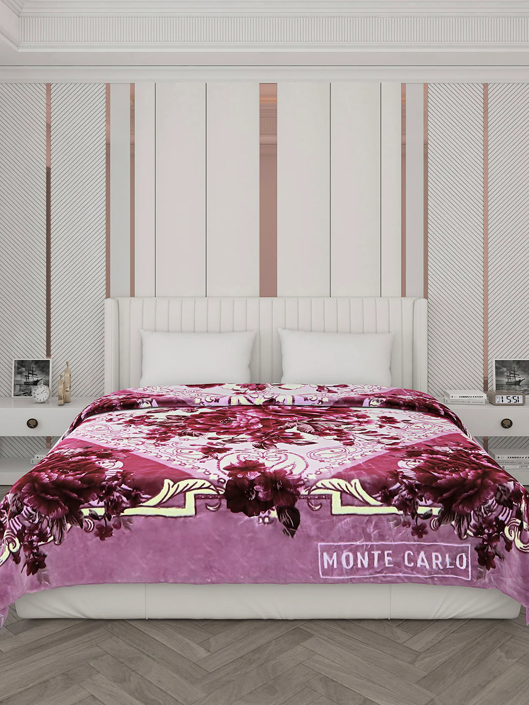 Printed Double Bed Blanket for Heavy Winter -2 Ply - Image 2