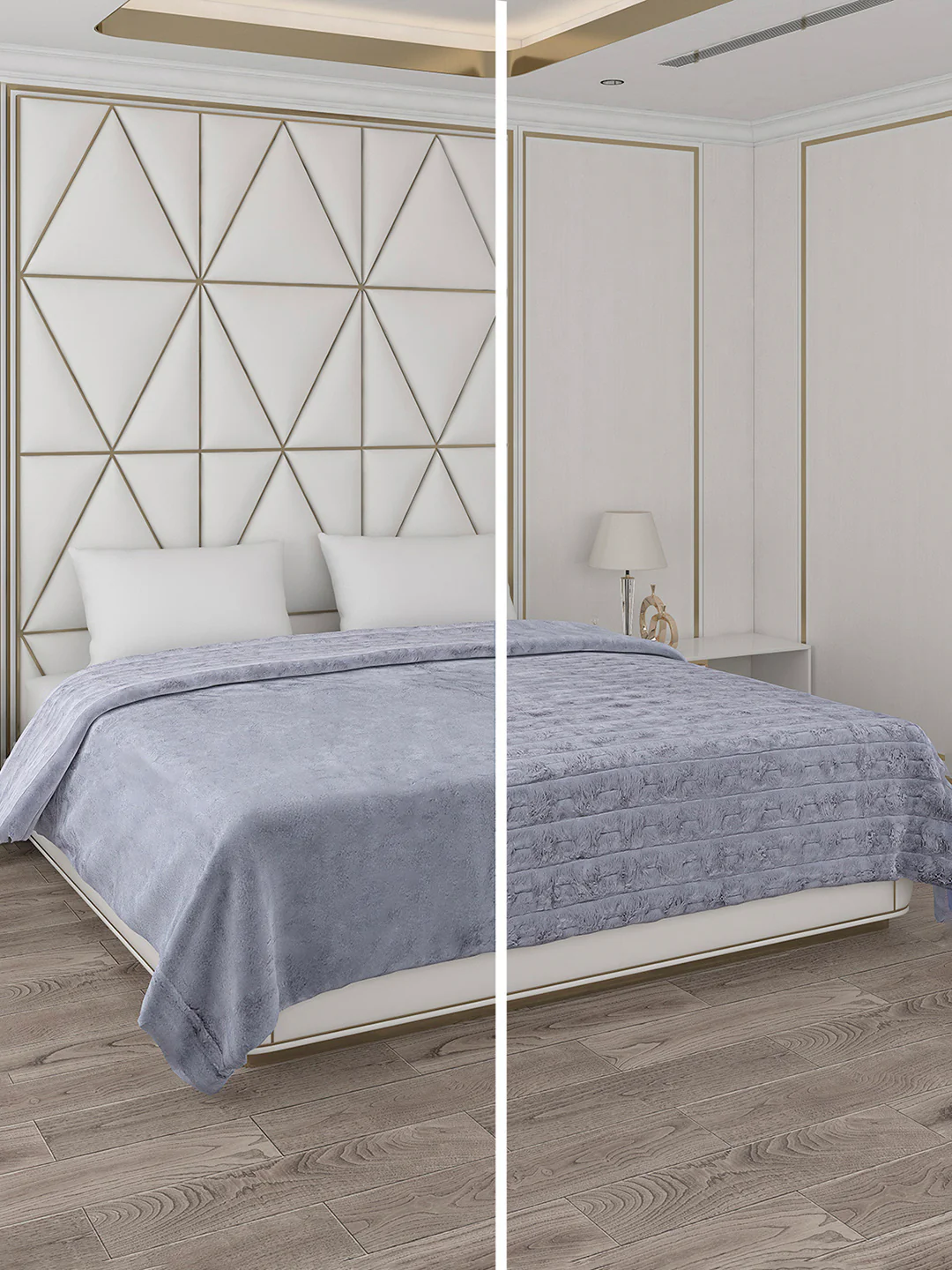 Printed Double Bed Blanket for Heavy Winter -2 Ply - Image 2
