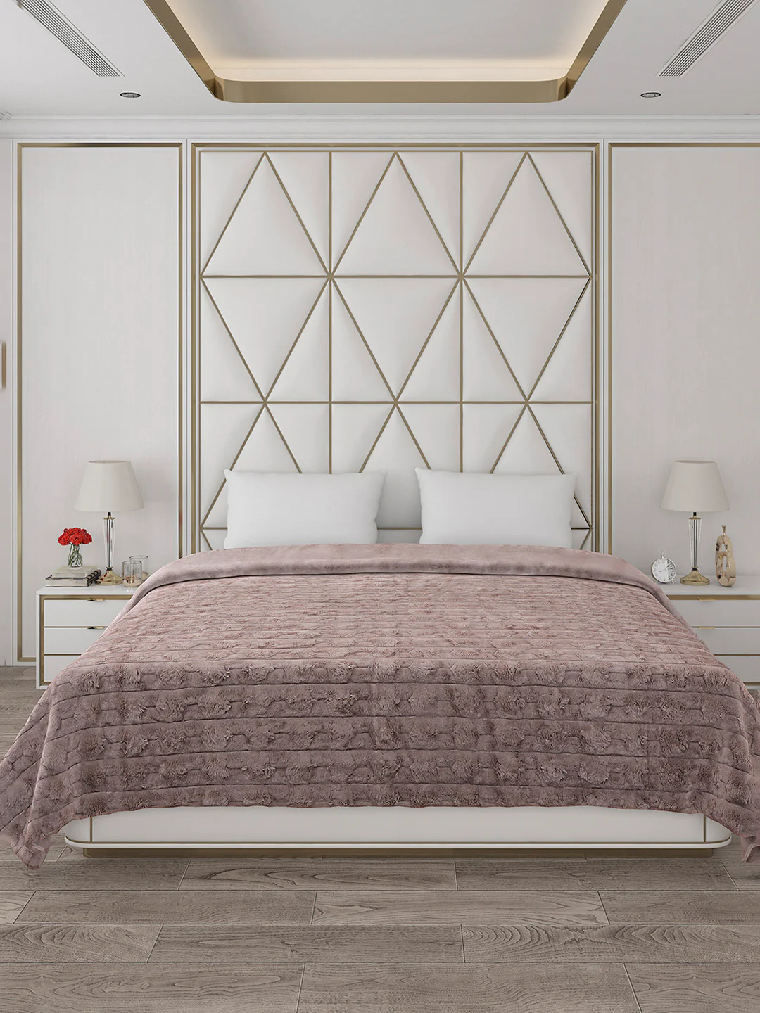 Printed Double Bed Blanket for Heavy Winter -2 Ply - Image 3