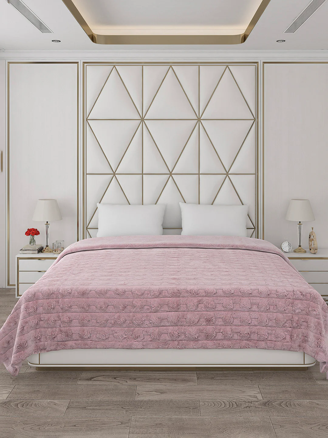 Printed Double Bed Blanket for Heavy Winter -2 Ply - Image 3