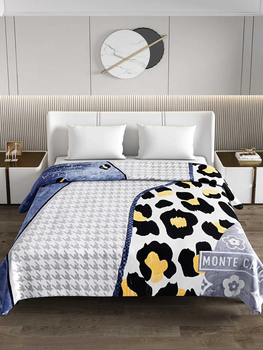 Printed Double Bed Blanket for Heavy Winter -2 Ply - Image 3