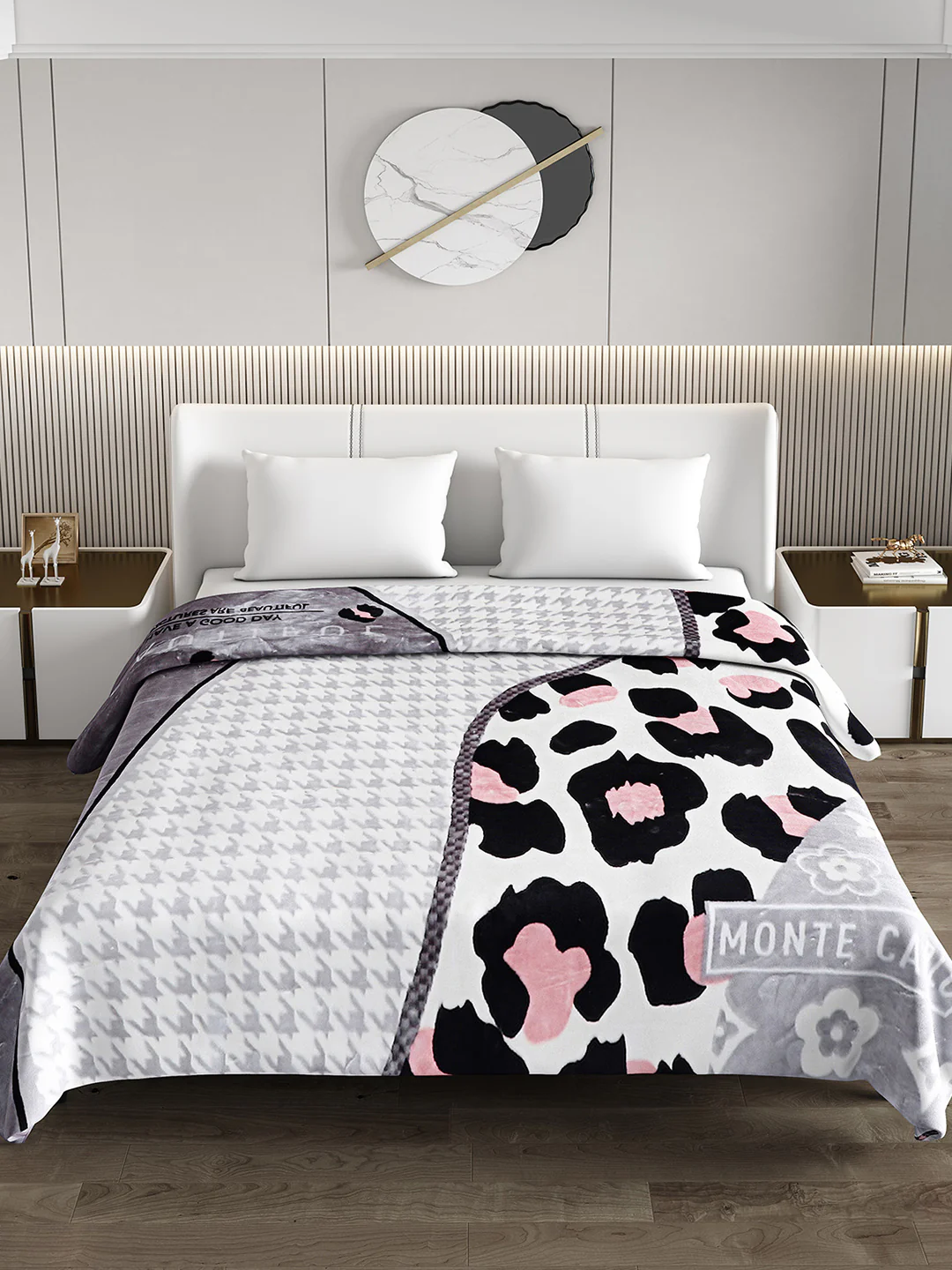Printed Double Bed Blanket for Heavy Winter -2 Ply - Image 3
