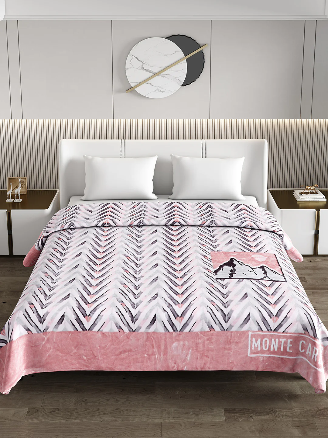 Printed Double Bed Blanket for Heavy Winter -2 Ply - Image 3