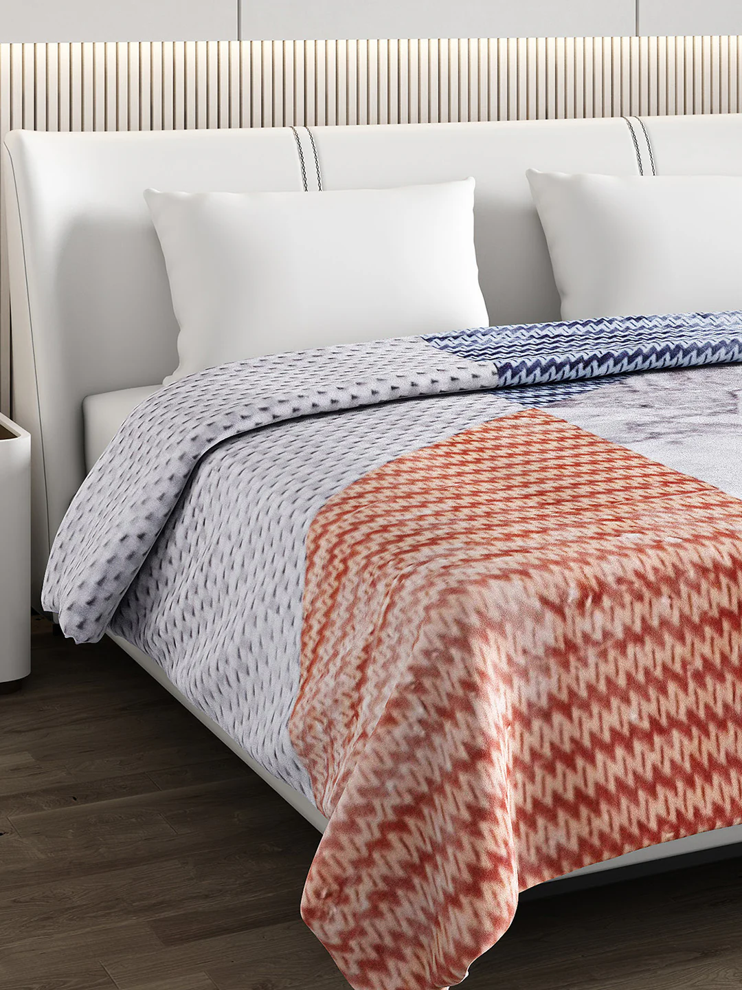 Printed Double Bed Blanket for Heavy Winter -2 Ply - Image 4