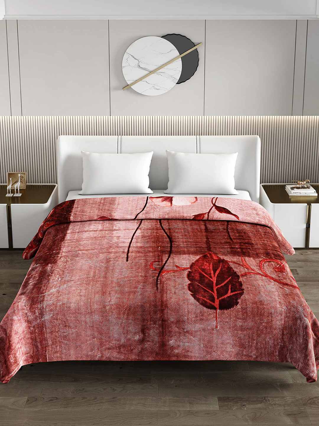 Printed Double Bed Blanket for Heavy Winter -2 Ply - Image 3