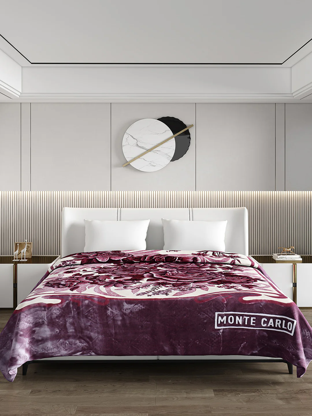 Printed Double Bed Blanket for Heavy Winter -2 Ply - Image 2