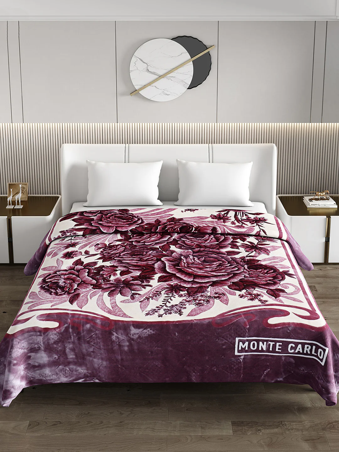 Printed Double Bed Blanket for Heavy Winter -2 Ply - Image 3