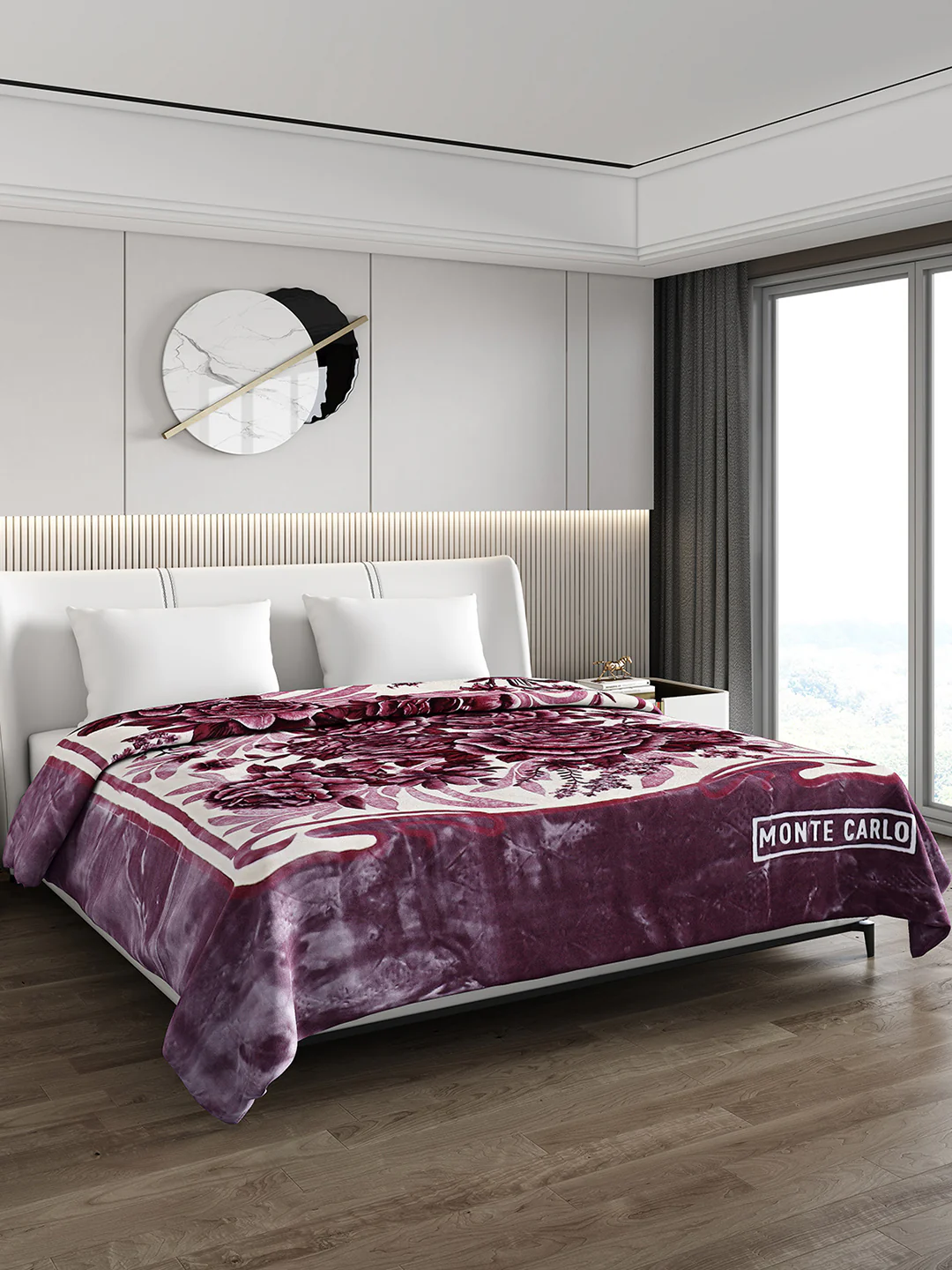 Printed Double Bed Blanket for Heavy Winter -2 Ply - Image 4
