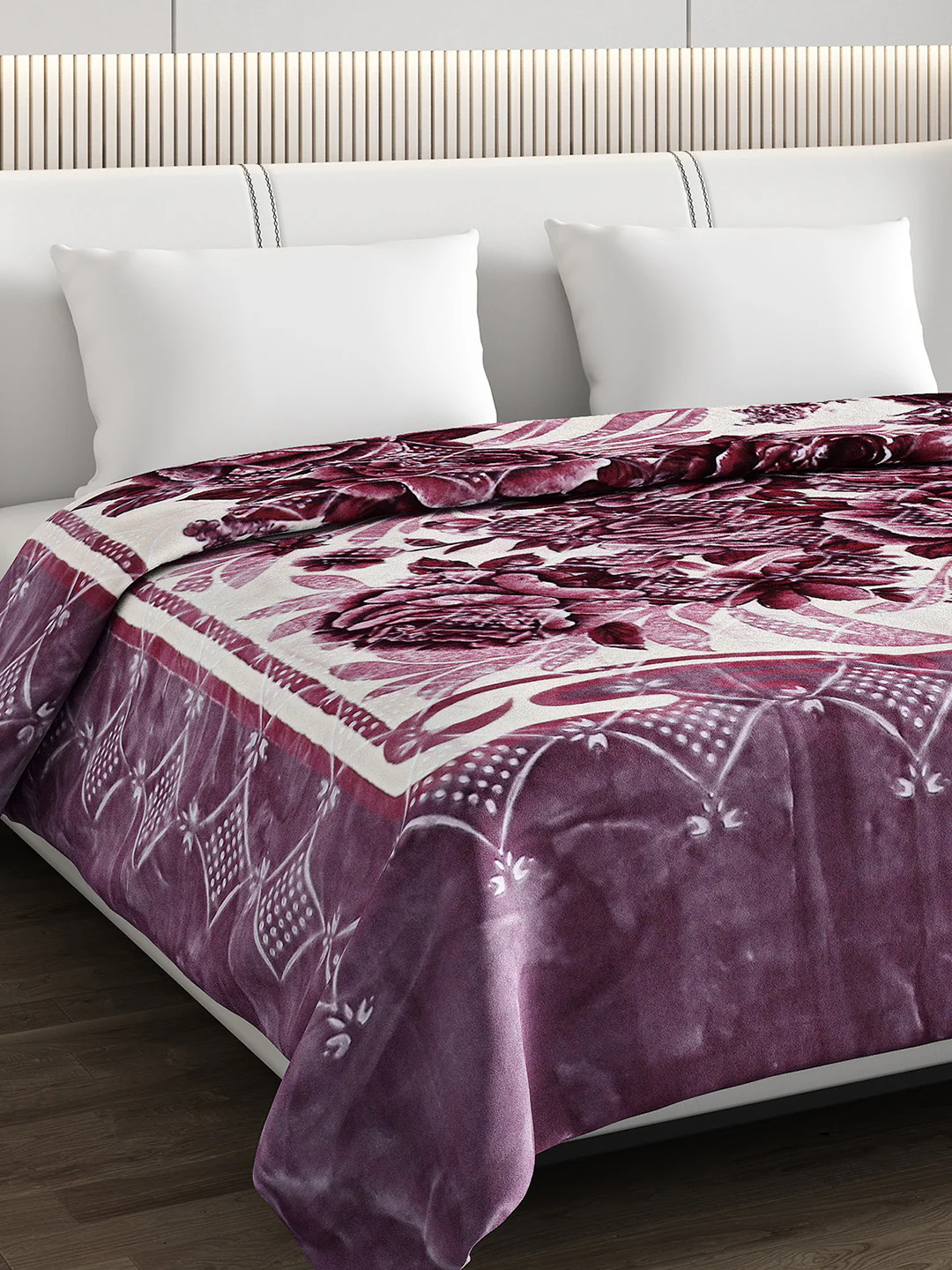 Printed Double Bed Blanket for Heavy Winter -2 Ply - Image 6