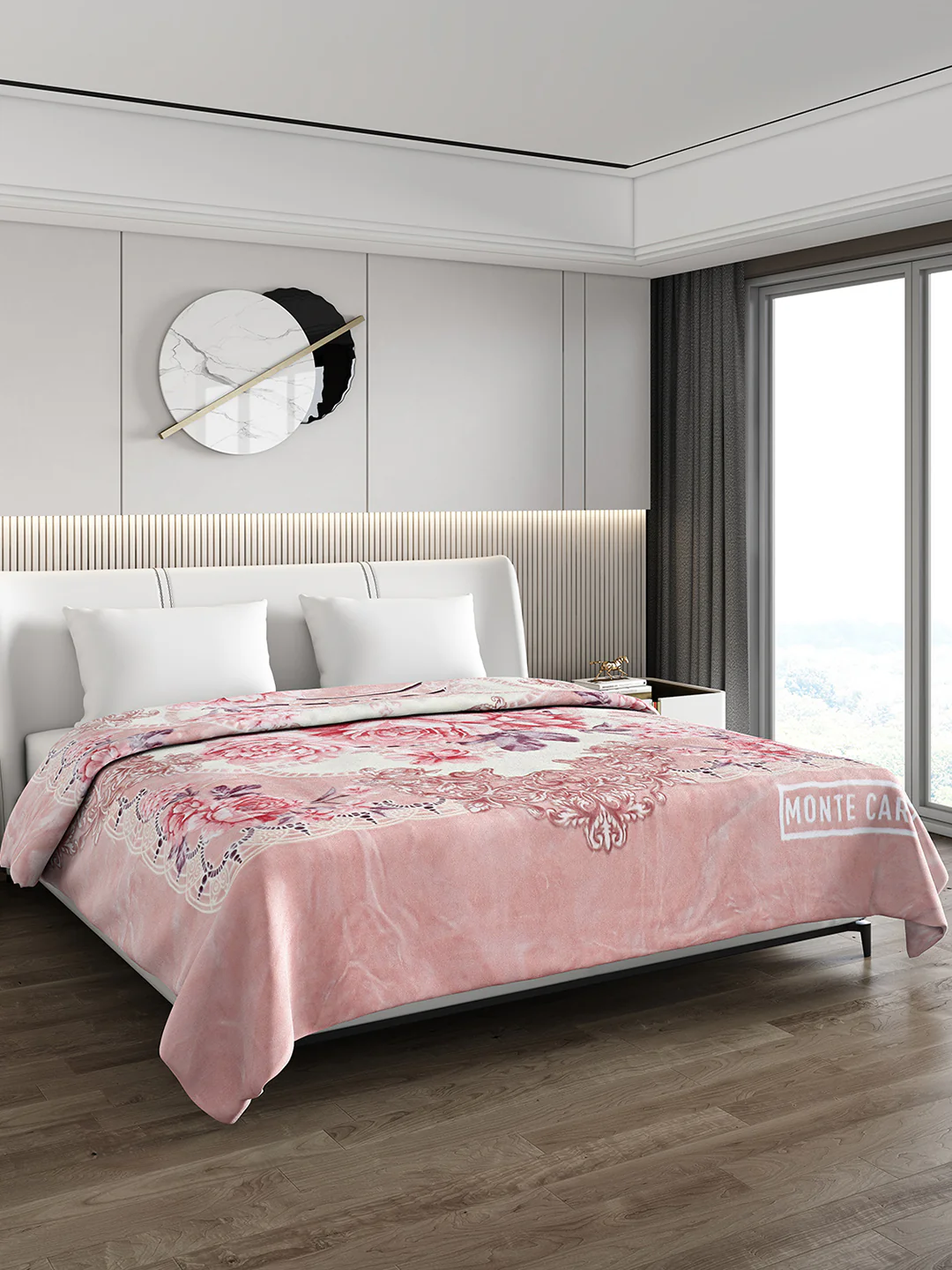 Printed Double Bed Blanket for Heavy Winter -2 Ply - Image 4