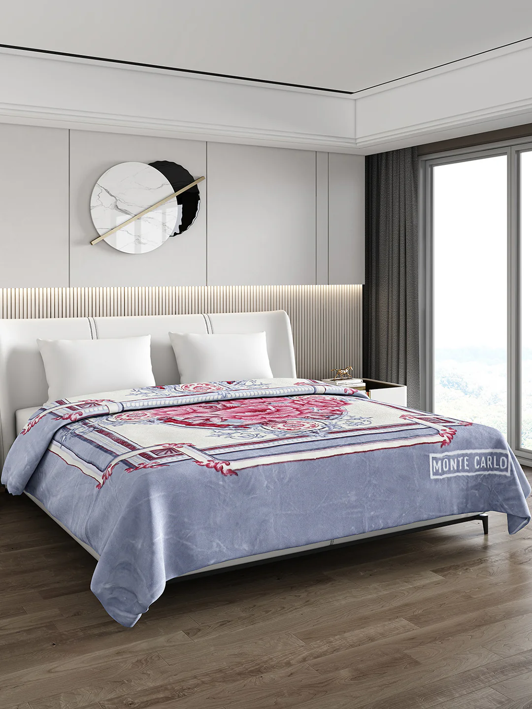 Printed Double Bed Blanket for Heavy Winter -2 Ply - Image 4