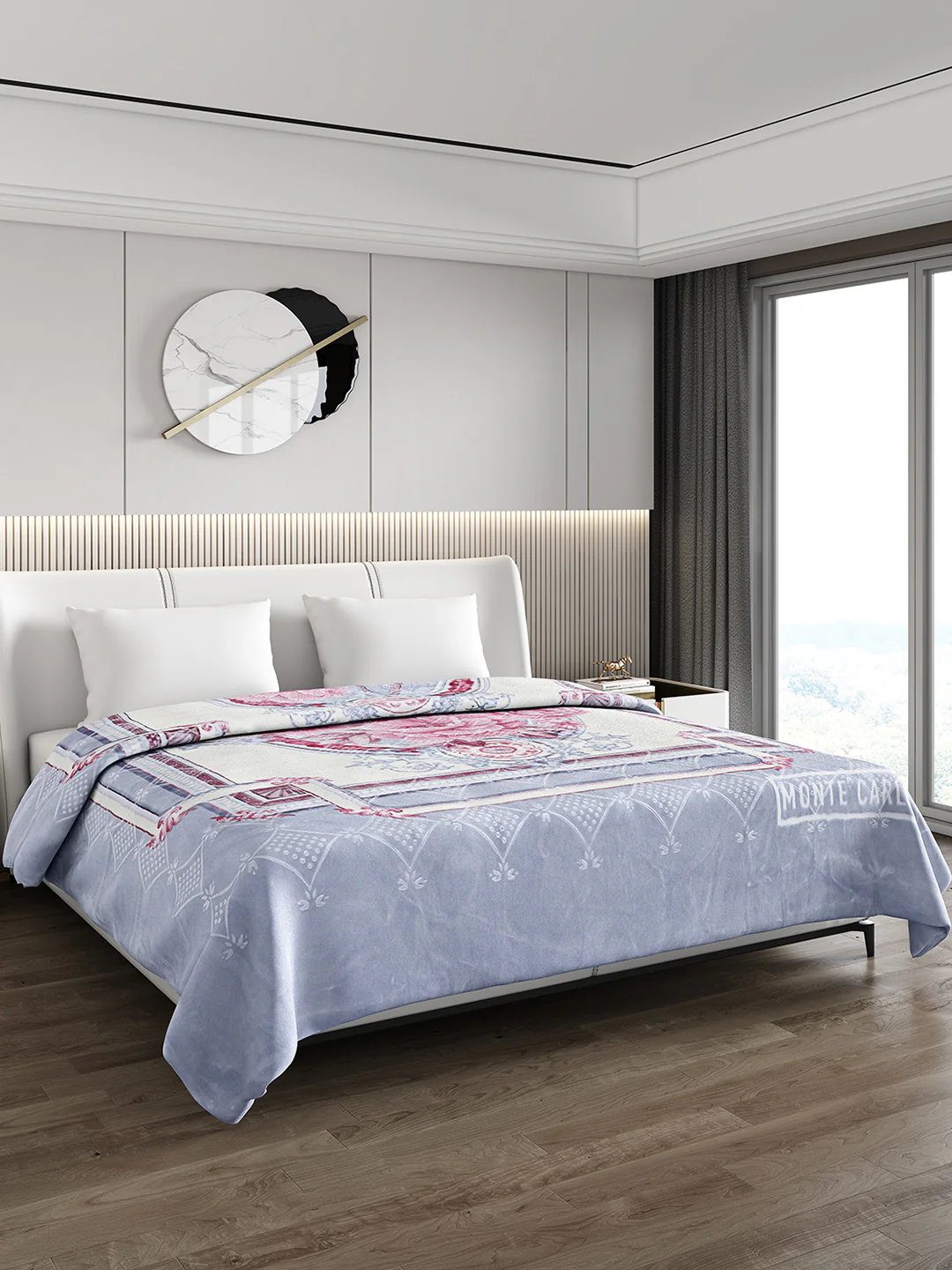 Printed Double Bed Blanket for Heavy Winter -2 Ply - Image 5