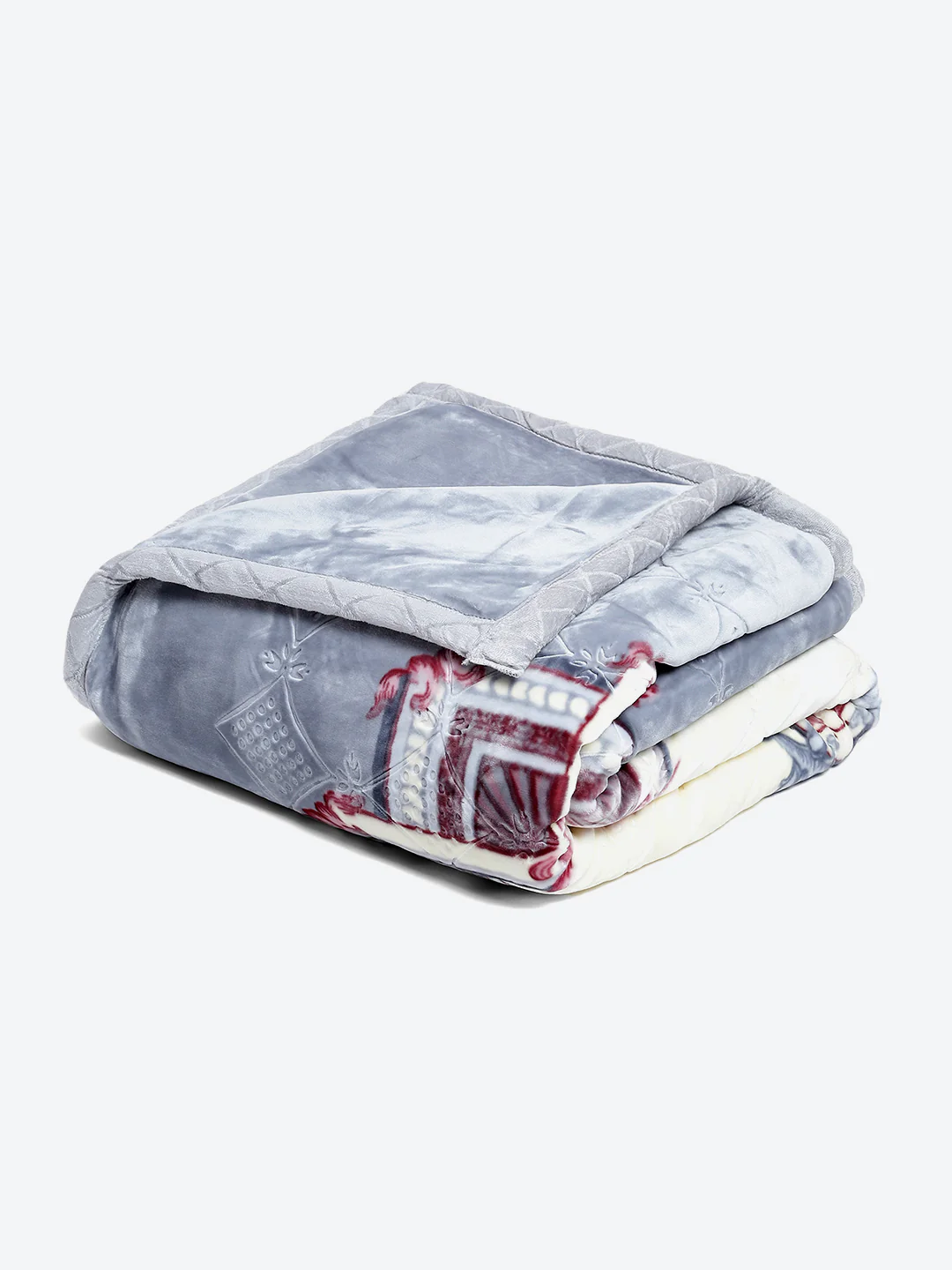 Printed Double Bed Blanket for Heavy Winter -2 Ply - Image 7