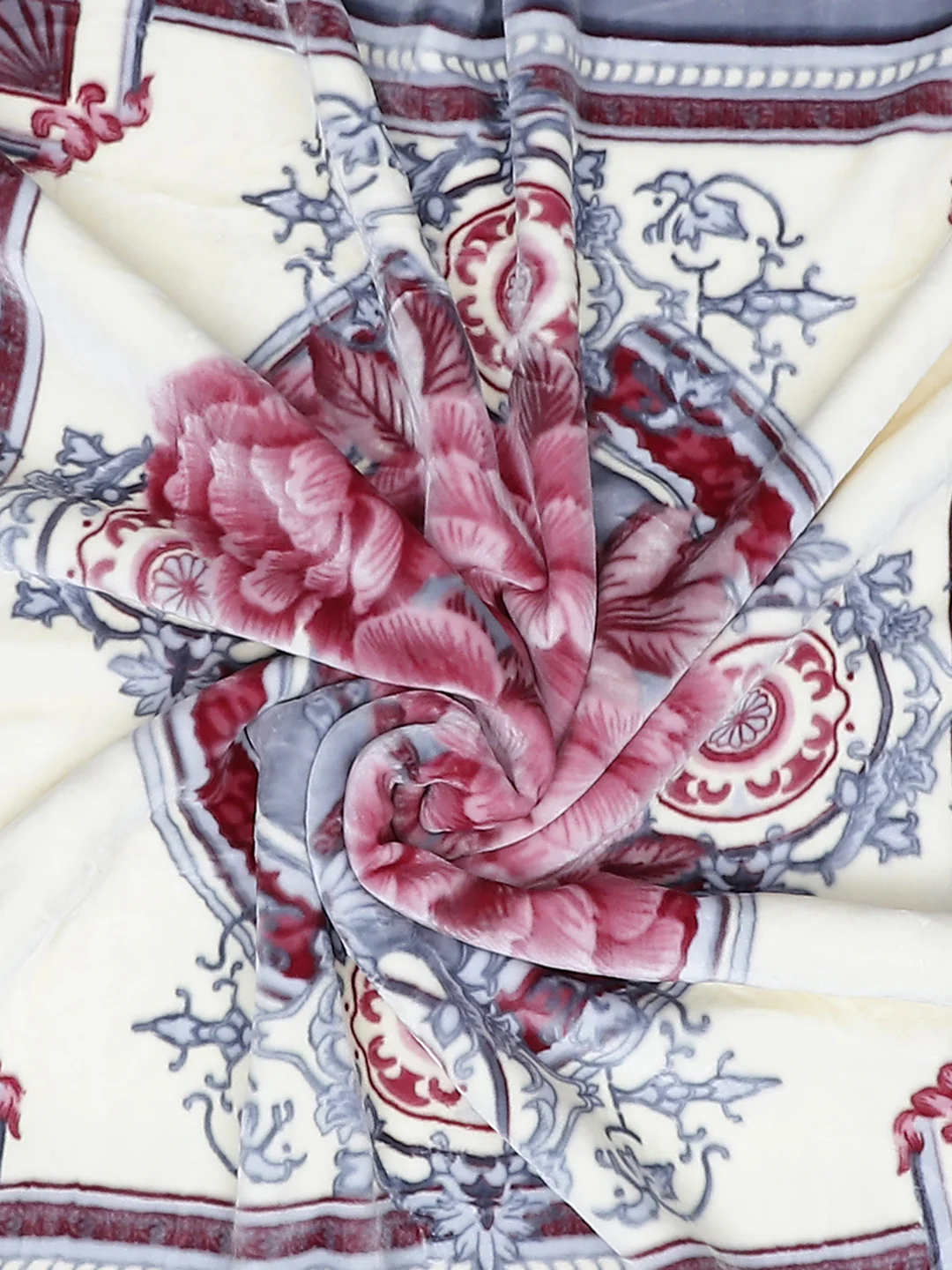 Printed Double Bed Blanket for Heavy Winter -2 Ply - Image 9