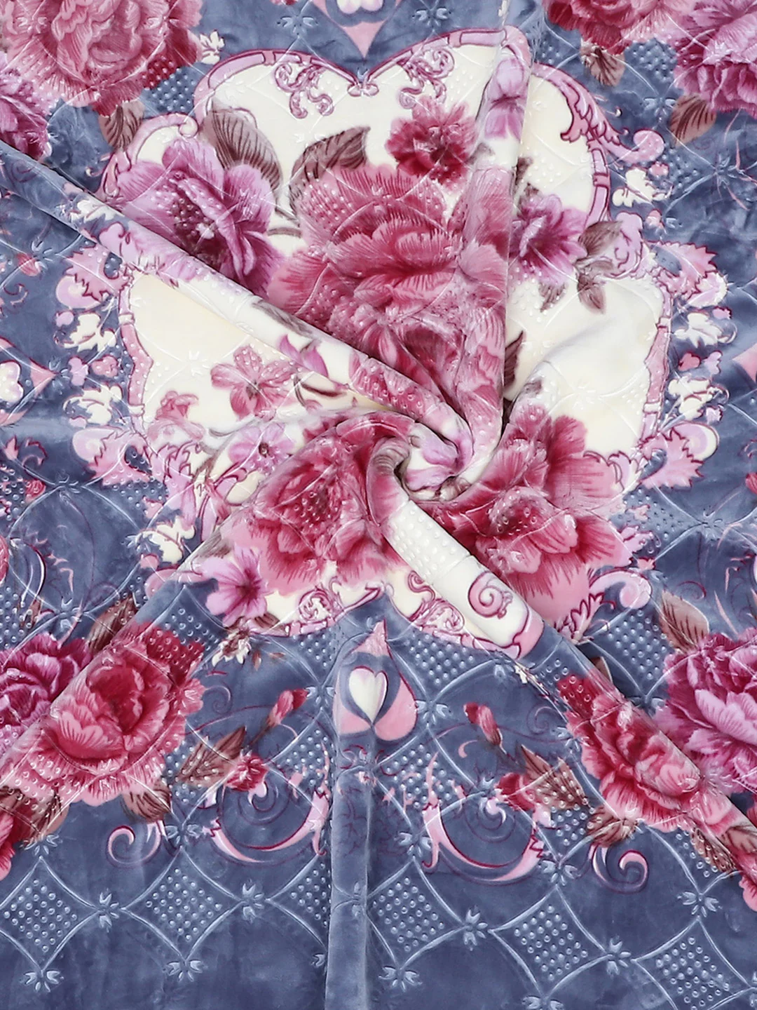 Printed Double Bed Blanket for Heavy Winter -2 Ply - Image 11